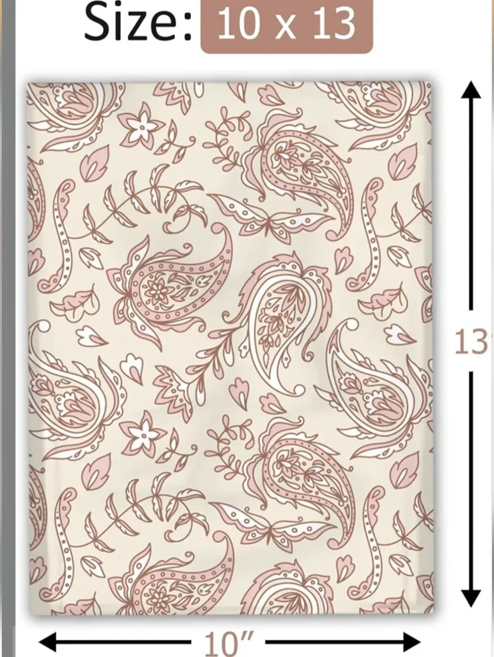 Paisley Poly Mailers (25)